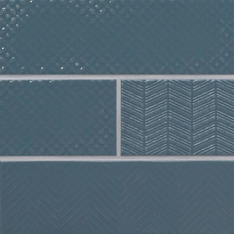 Urbano Navy 3d Mix Tile