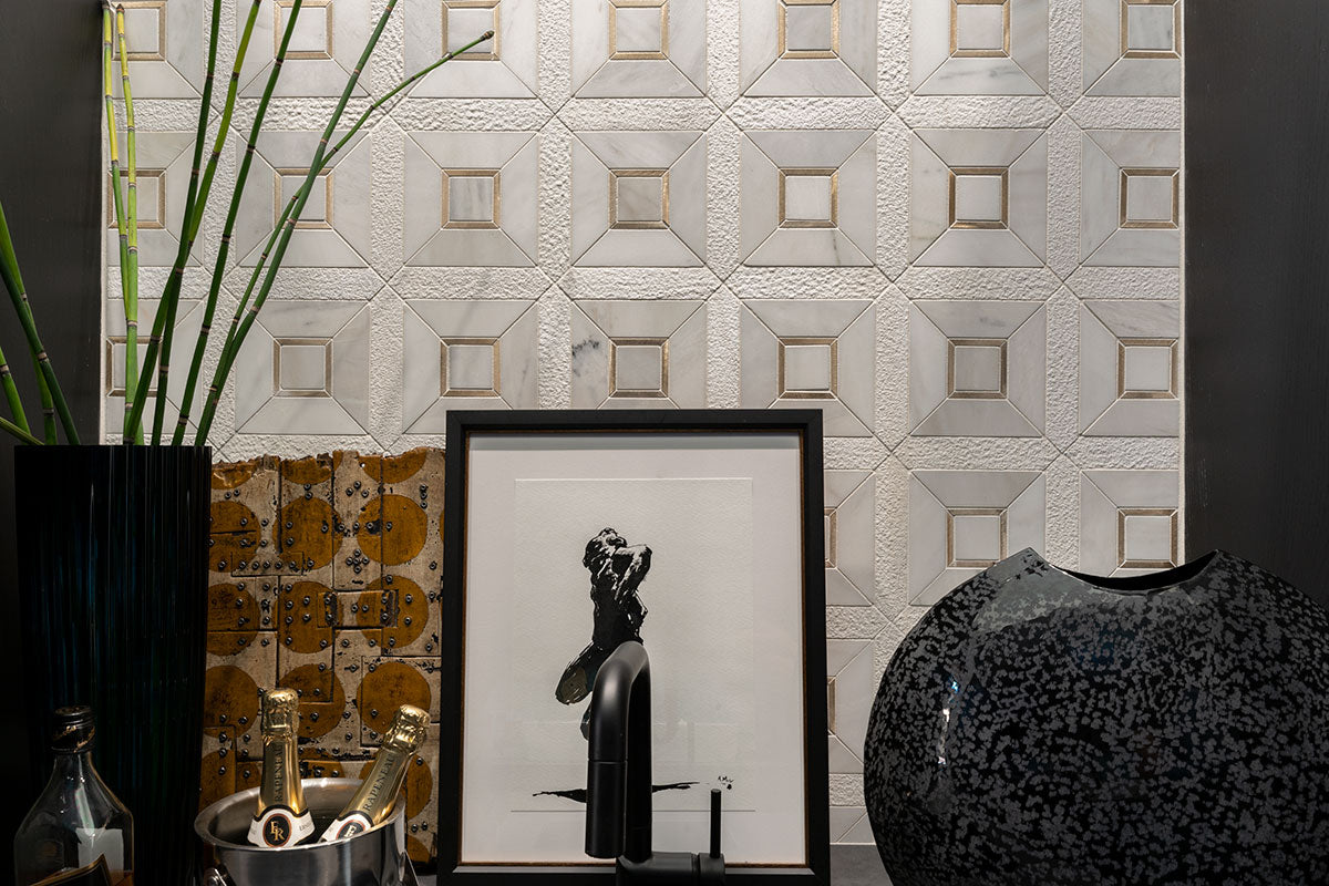 Verona Gold Pattern Tile
