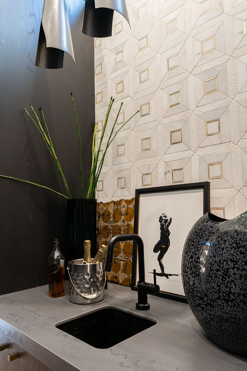 Verona Gold Pattern Tile