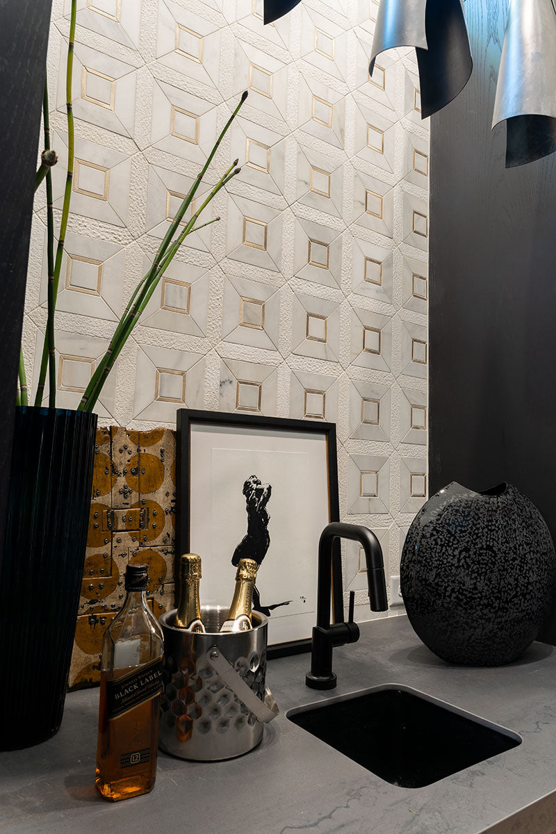 Verona Gold Pattern Tile