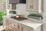 Gray Glossy Subway Tile 4x16 Tile