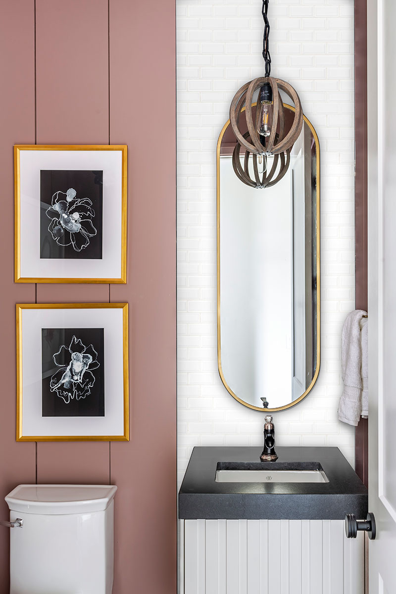 White 2X4 Beveled Glossy Tile
