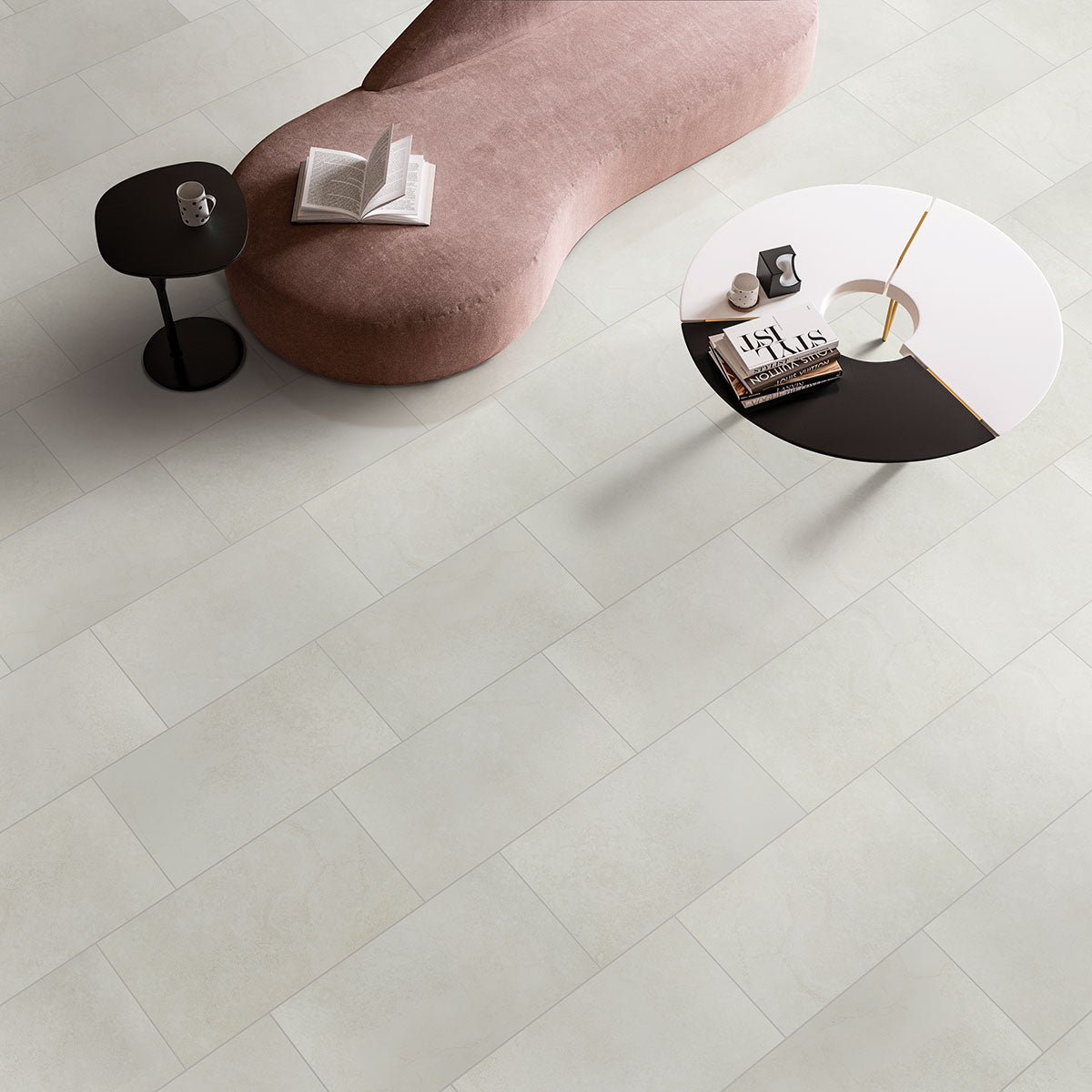 Legend White Porcelain Tile