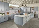 White Wave Interlocking Tile